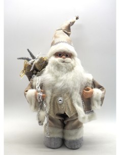 BABBO NATALE IN PIEDI H35CM CON CARILLON su TreG Ingrosso