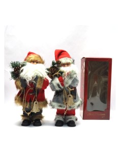 BABBO NATALE H35CM CON MUSICA E MOVIMENTO ASSORTITO su TreG Ingrosso