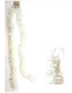 FILO DECORATIVO ALBERO 200CM BIANCO SATINATO su TreG Ingrosso
