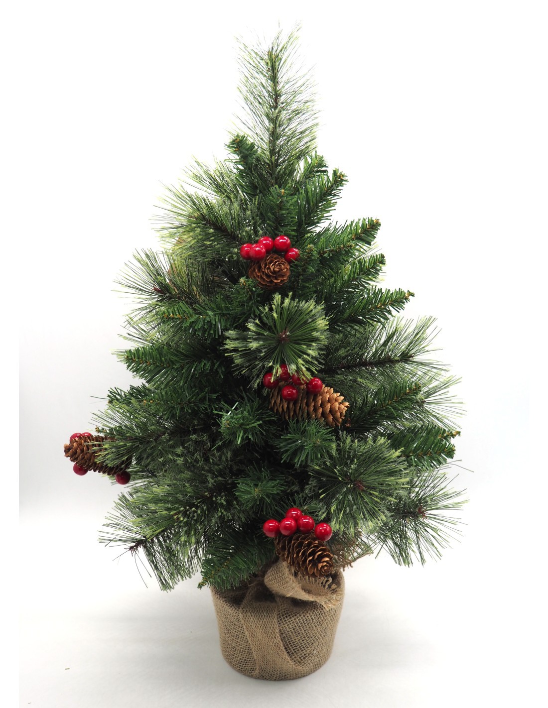ALBERO PINO H60CM CON BACCHE su TreG Ingrosso