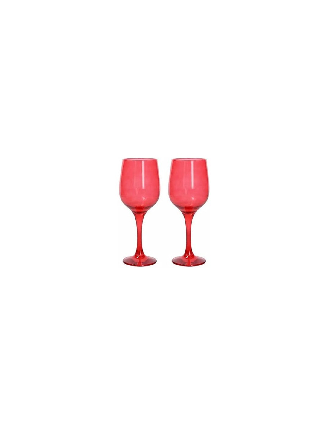 PASSION SET 2 CALICI 375CC VETRO ROSSO su TreG Ingrosso