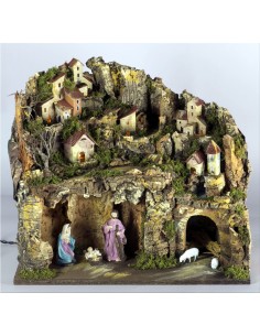 PRESEPE 82405 C/NATIVITA' 45X30X38 C/LUCI su TreG Ingrosso