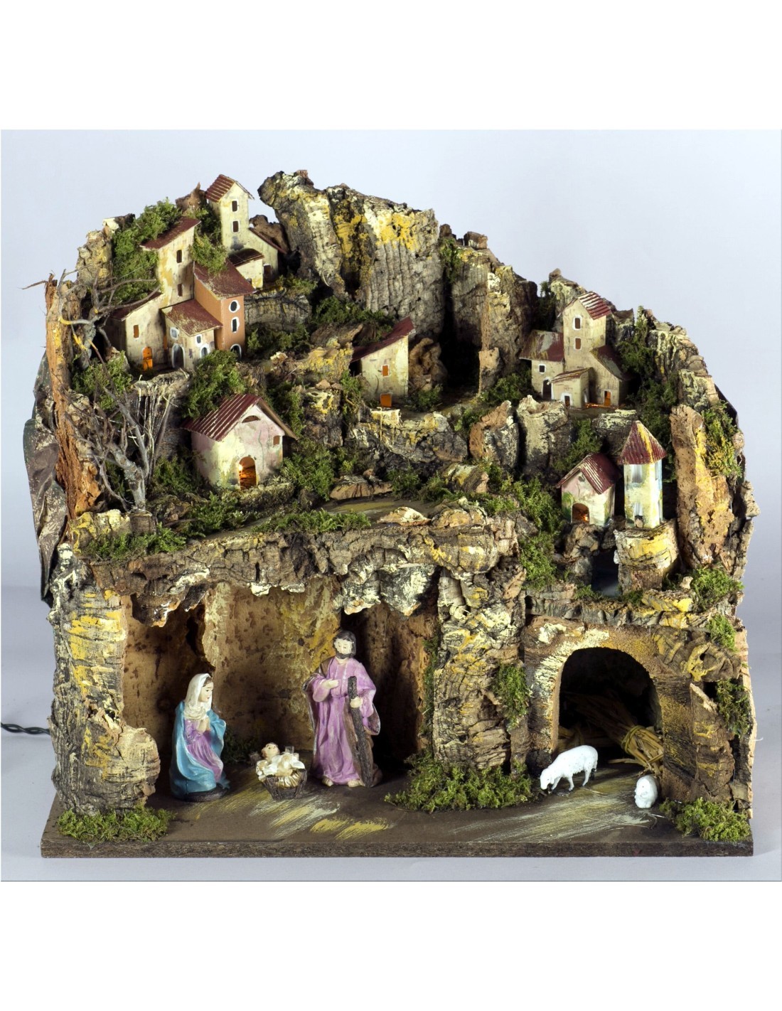 PRESEPE 82405 C/NATIVITA' 45X30X38 C/LUCI su TreG Ingrosso
