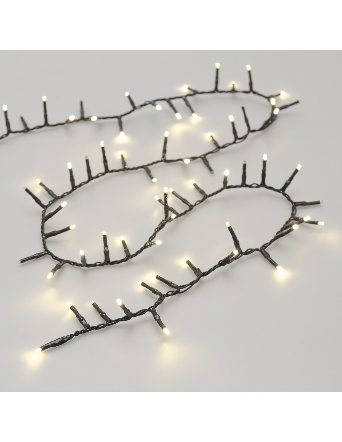 CATENA LUMINOSA 59429 CATENA 100MINILED BIANCO CALDO su TreG Ingrosso