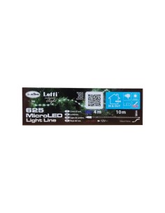 CATENA LUMINOSA 63440 CATENA 625MICROLED BIANCO FREDDO su TreG Ingr...