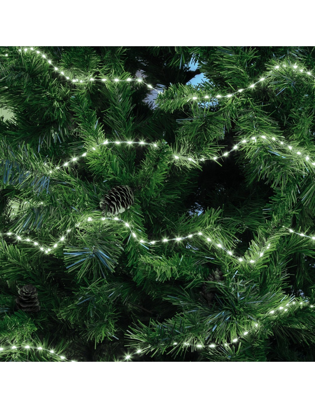 CATENA LUMINOSA 63440 CATENA 625MICROLED BIANCO FREDDO su TreG Ingr...