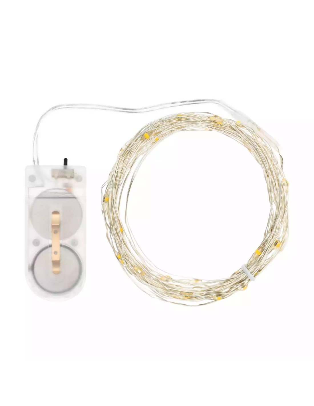 CATENA LUMINOSA 65765 40MICROLED BIANCO CALDO su TreG Ingrosso
