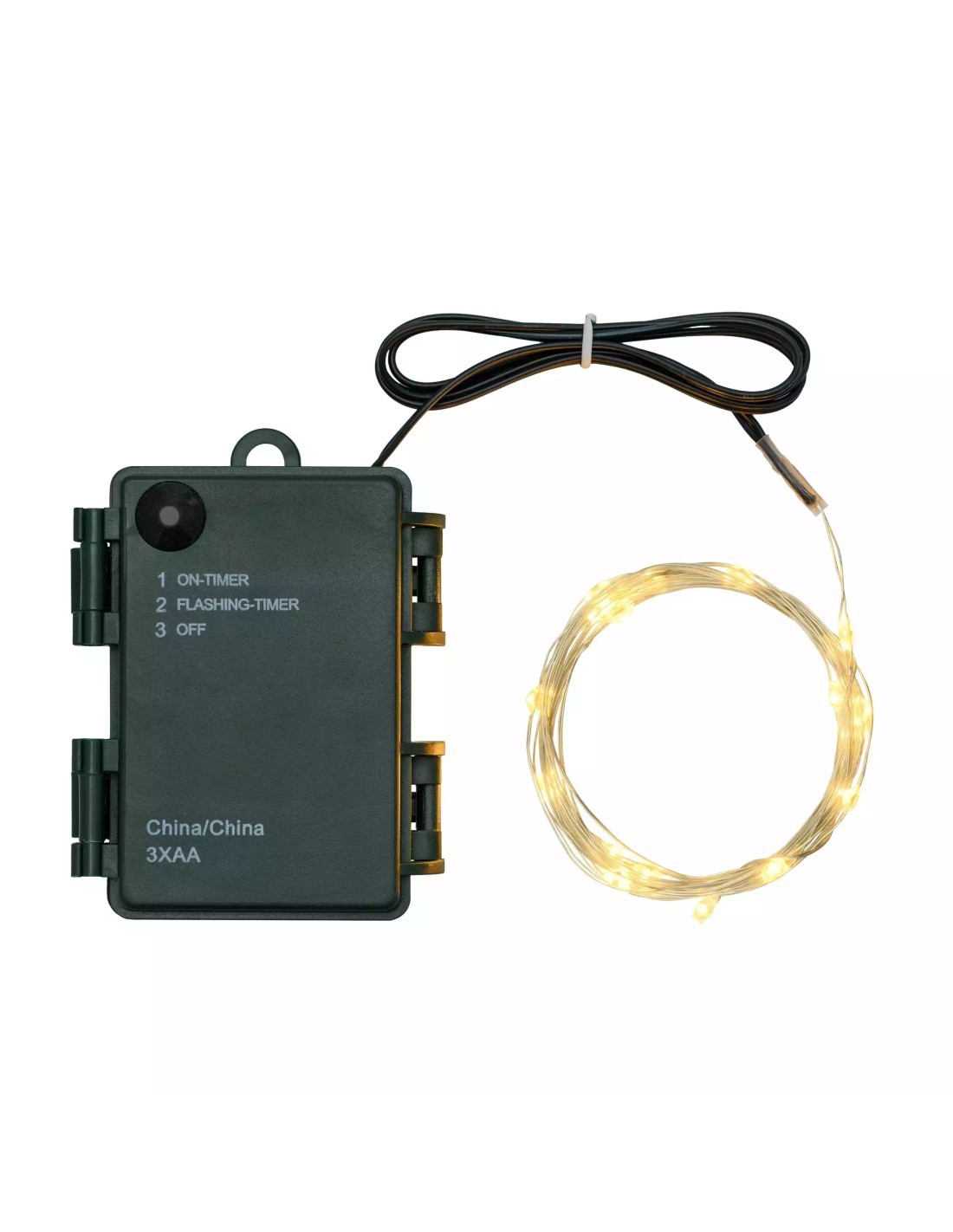 S/LUM 65888 CATENA 40MICROLED BIANCO CALDO TIMER su TreG Ingrosso