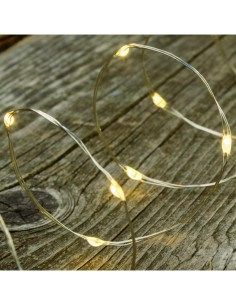 S/LUM 65888 CATENA 40MICROLED BIANCO CALDO TIMER su TreG Ingrosso