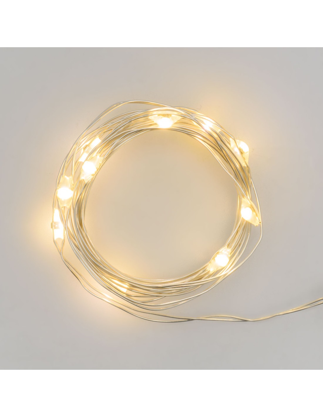CATENA LUMINOSA 65734 20MICROLED BIANCO CALDO su TreG Ingrosso