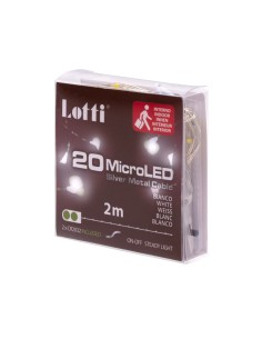 CATENA LUMINOSA 65741 20MICROLED BIANCO FREDDO su TreG Ingrosso