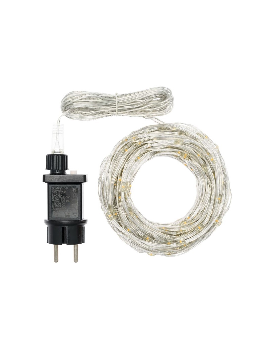 SERIE LUMINOSA CATENA 400LED BIANCO su TreG Ingrosso