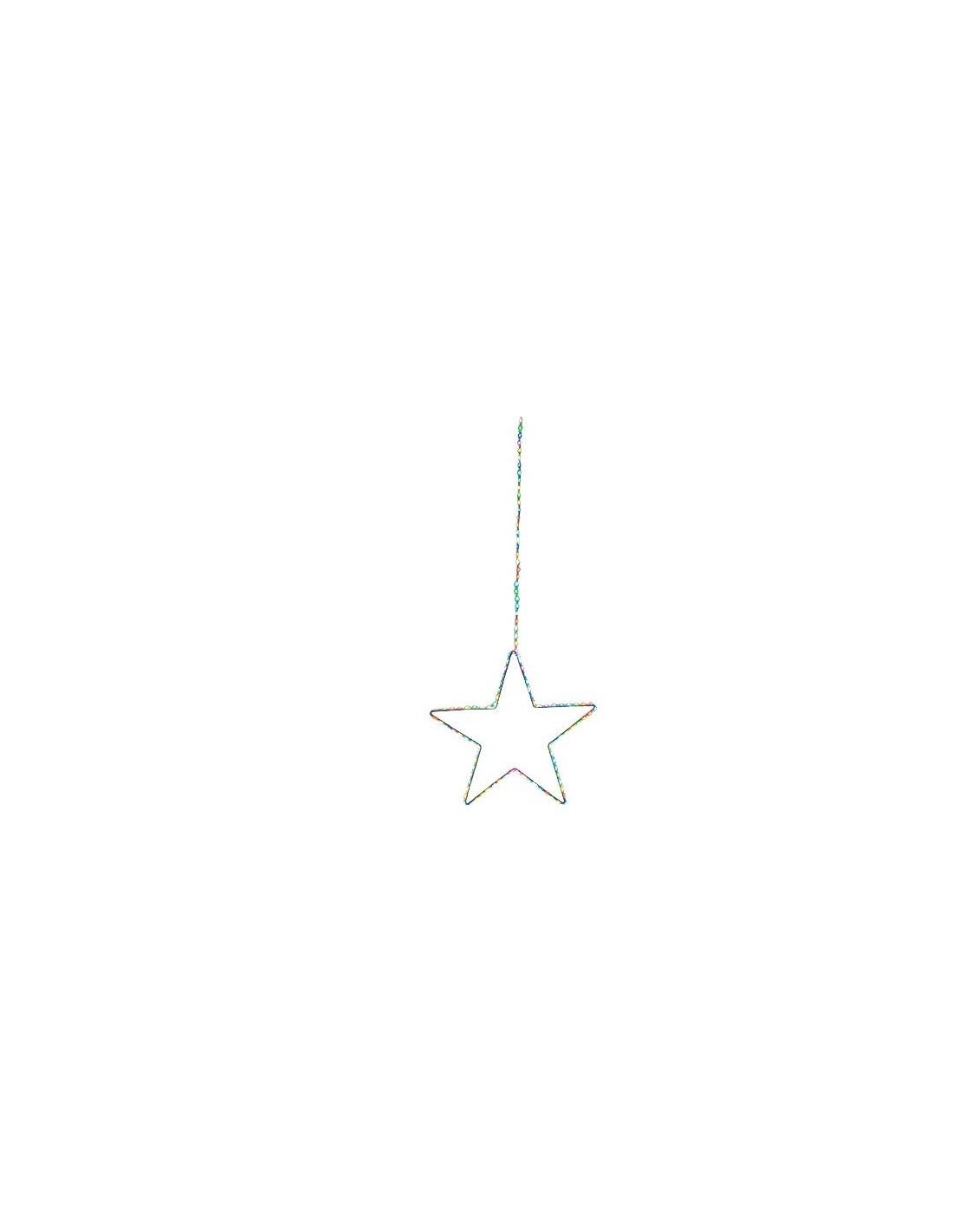 STELLA 35CM 113LED MULTICOLOR su TreG Ingrosso