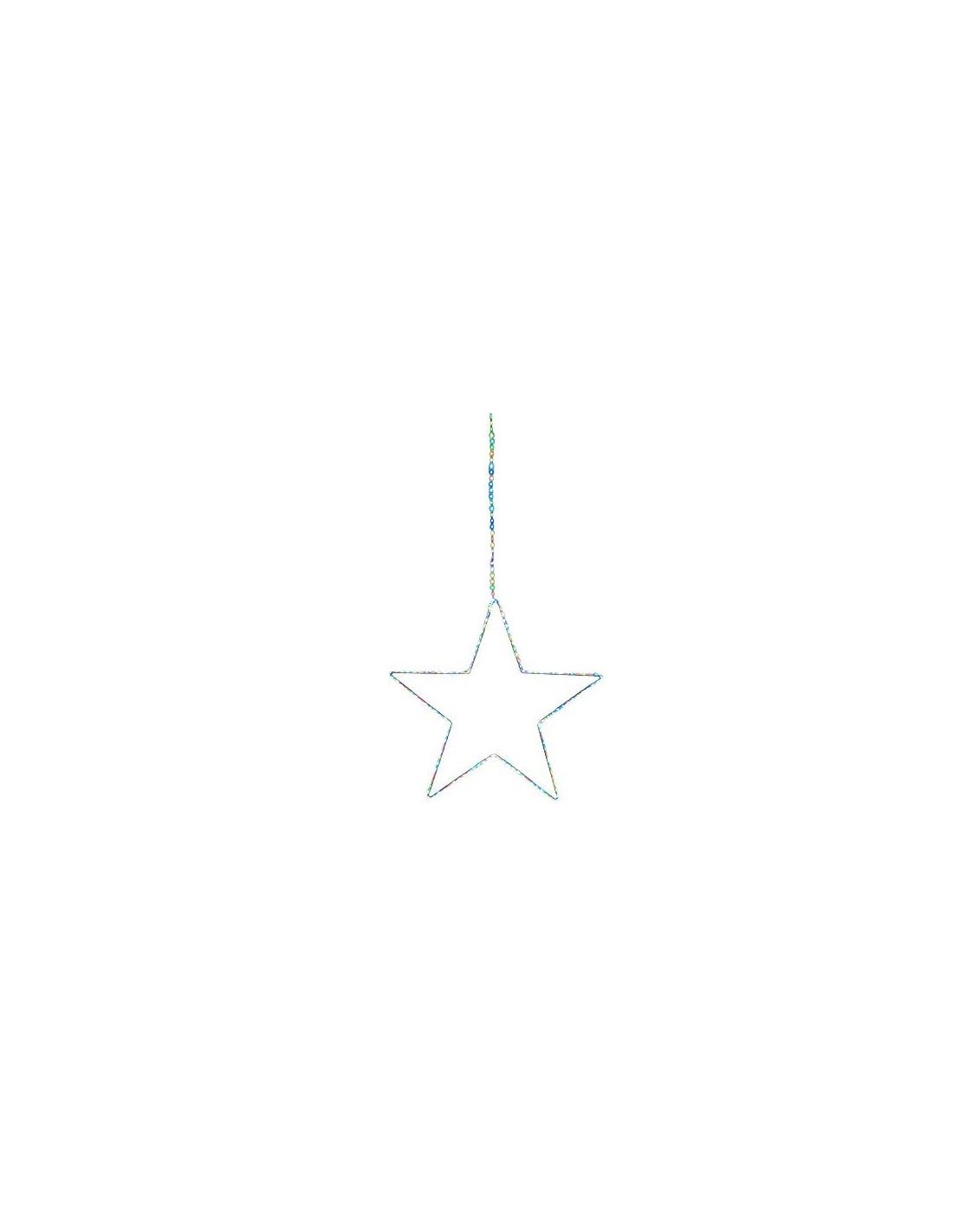 STELLA 55CM 163LED MULTICOLOR su TreG Ingrosso