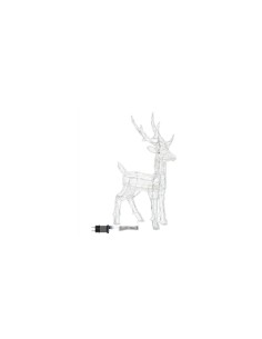 RENNA 3D 05990 65CM 80LED BIANCO su TreG Ingrosso