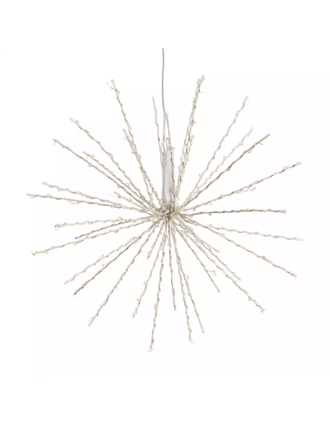 RAMO BIANCO MICRO TWIGBALL Ø30CM 160 MICROLED BIANCO CALDO Ø1,5MM, ...