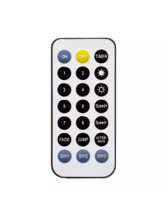 CATENA M-P18 10M 100 MICROLED MULTICOLOR Ø1,5MM, CAVO METALLO ARGEN...