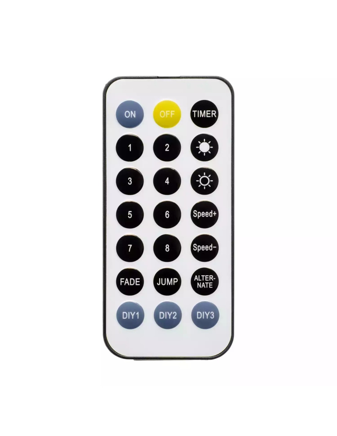 CATENA M-P18 10M 100 MICROLED MULTICOLOR Ø1,5MM, CAVO METALLO ARGEN...