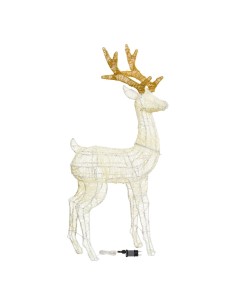 RENNA 3D H125CM TESTA RUOTATA A DESTRA HR, SERIE LHC 240 LED TRADIT...