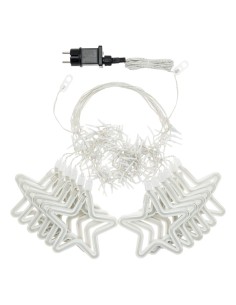 ICE CLUSTER LIGHT 360XH70CM 936 LED CON 12 STELLE SMD NEON SUPERBRI...