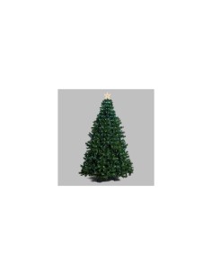 TENDA MANTELLO VERDE H155CM + PUNTALE STELLA PER DECORARE ALBERI NA...