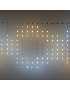 TENDA 300XH100CM 300 GOCCE DI LUCE PIXEL LED HB 360 BIANCO CALDO E ...