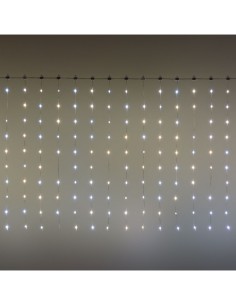 TENDA 300XH100CM 300 GOCCE DI LUCE PIXEL LED HB 360 BIANCO CALDO E ...