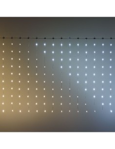 TENDA 300XH100CM 300 GOCCE DI LUCE PIXEL LED HB 360 BIANCO CALDO E ...