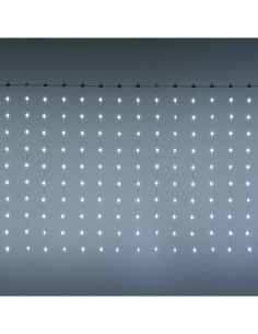 TENDA 300XH100CM 300 GOCCE DI LUCE PIXEL LED HB 360 BIANCO CALDO E ...