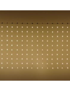 TENDA 300XH100CM 300 GOCCE DI LUCE PIXEL LED HB 360 BIANCO CALDO E ...