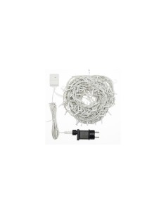 SNOW LIGHT NEVICATA 360XH80CM 288 LED BIANCO CALDO Ø5MM, MEMORY CON...