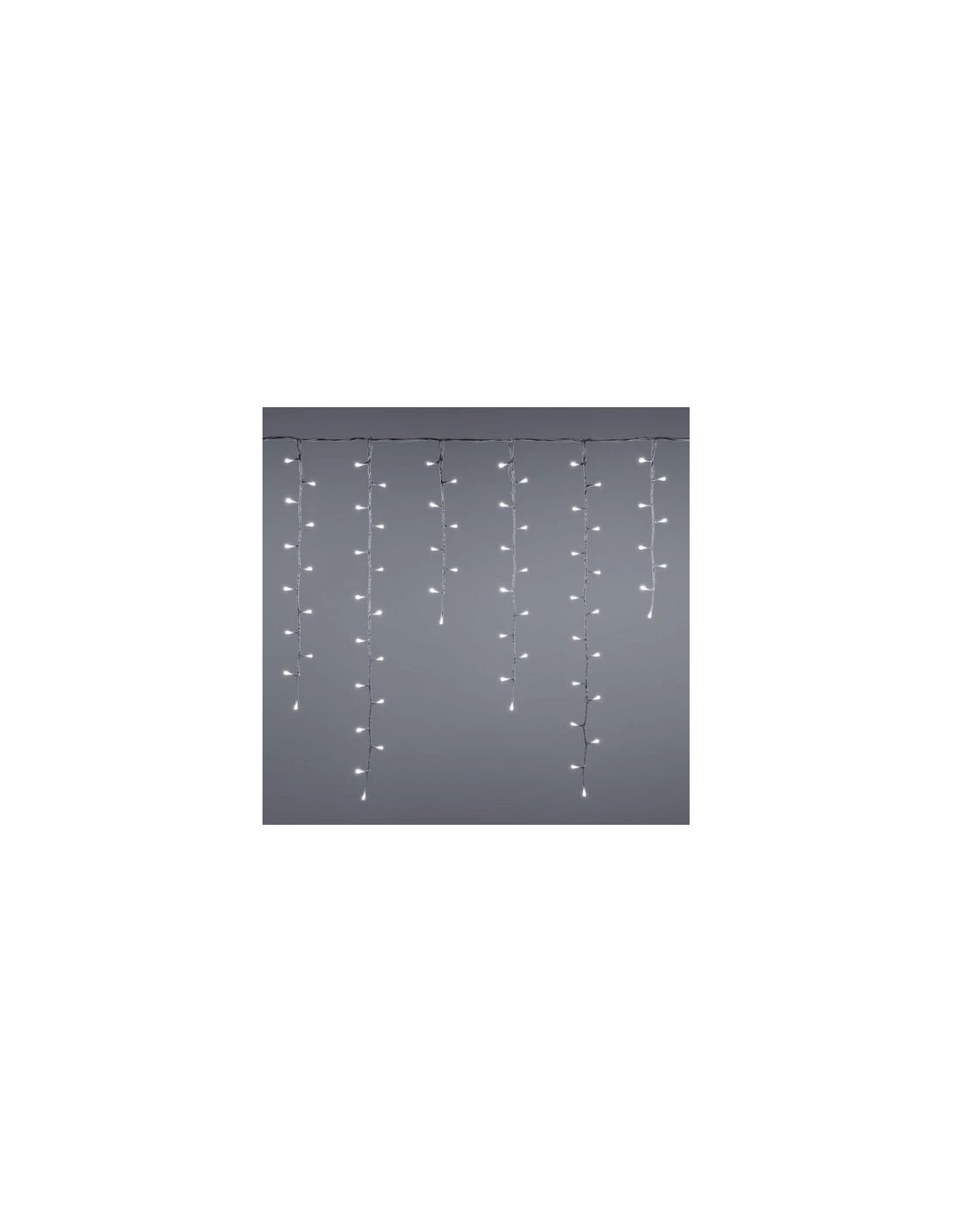 SNOW LIGHT NEVICATA 360XH80CM 288 LED BIANCO Ø5MM, MEMORY CONTROLLE...