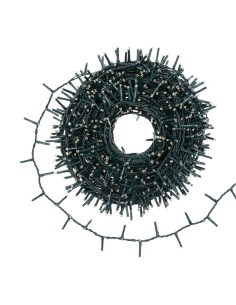 CATENA NASTRO Ø6CM 30M NTLG 1000 MINILED BIANCO CALDO ORO Ø3MM REFL...
