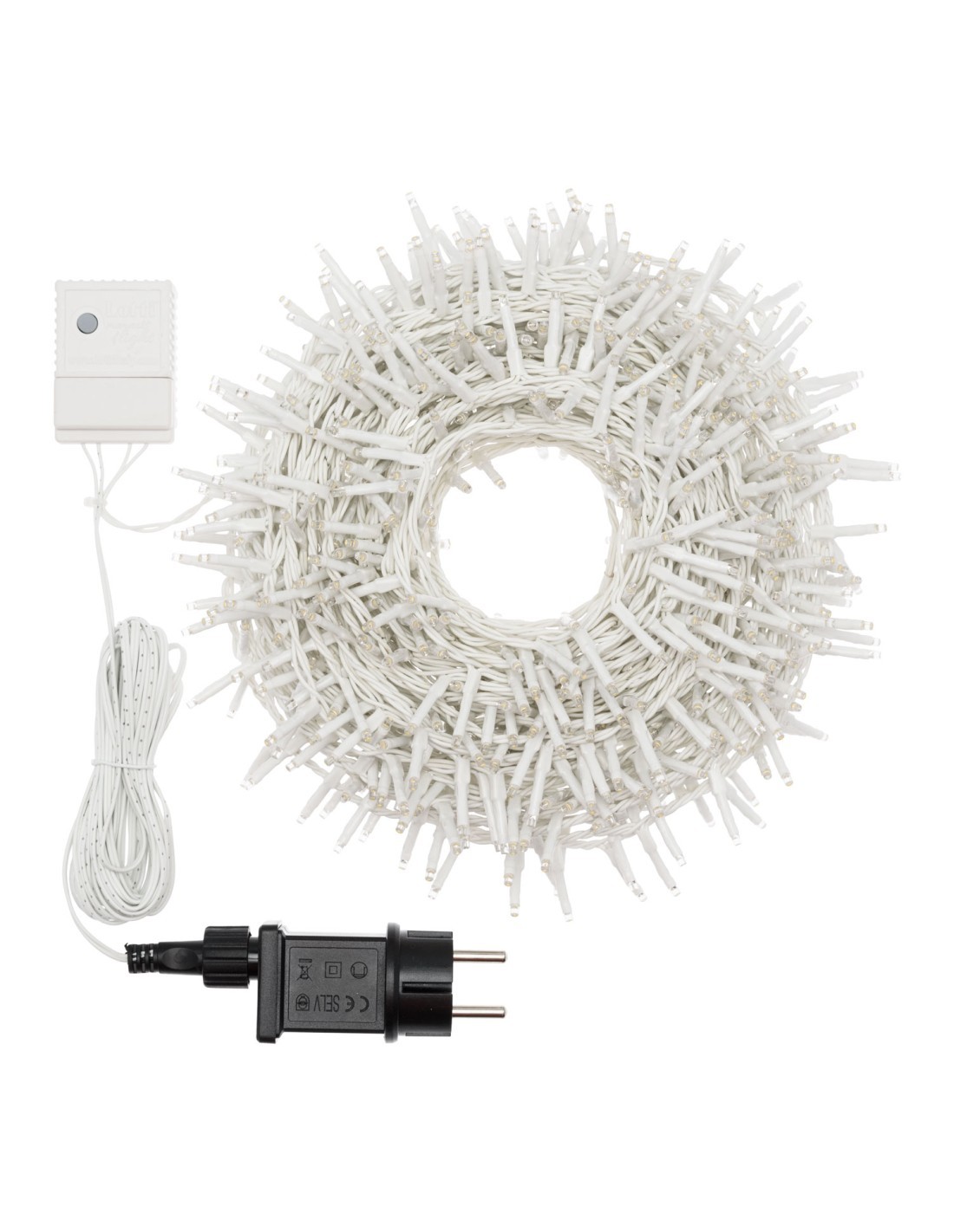 CATENA NASTRO Ø6CM 30M NTLG 1000 MINILED BIANCO ICE Ø3MM REFLEX, CA...