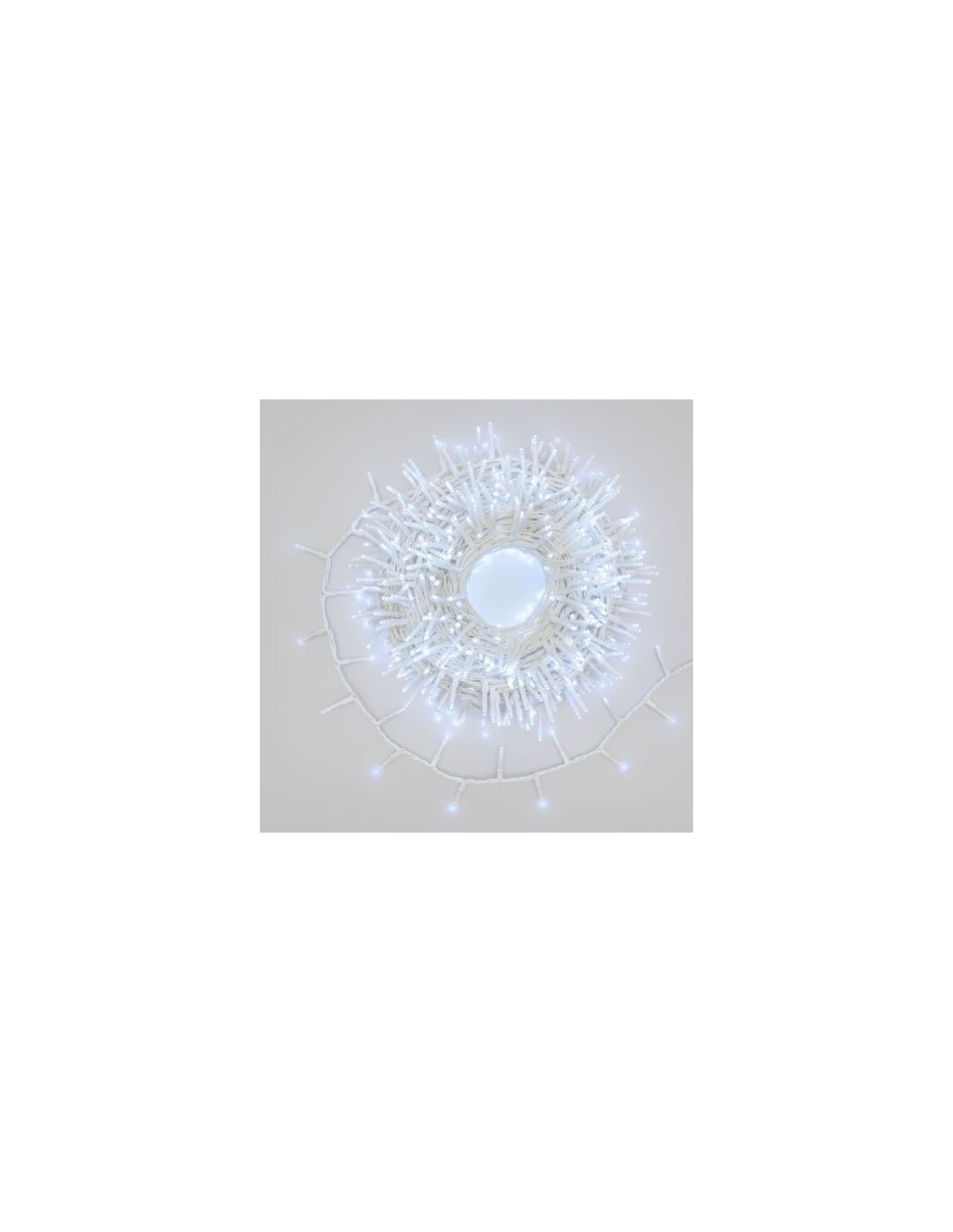 CATENA NASTRO Ø6CM 30M NTLG 1000 MINILED BIANCO ICE Ø3MM REFLEX, CA...