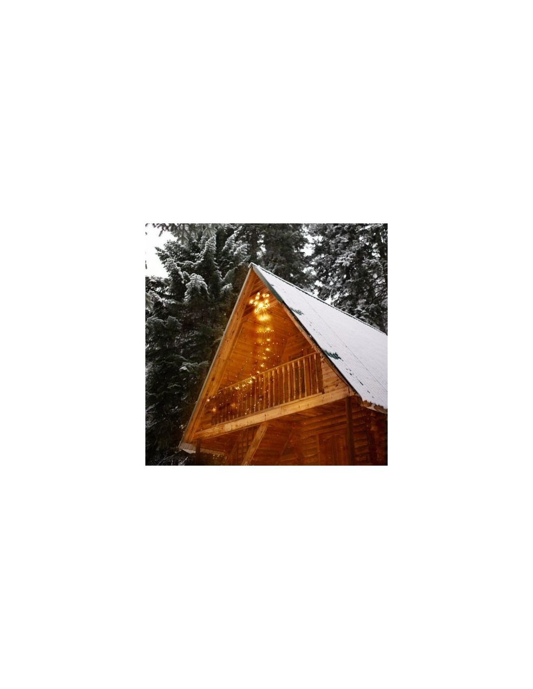 MAGIC ALBERO STELLA COMETA 3M 290 GOCCE DI LUCE LED 360 BIANCO CALD...