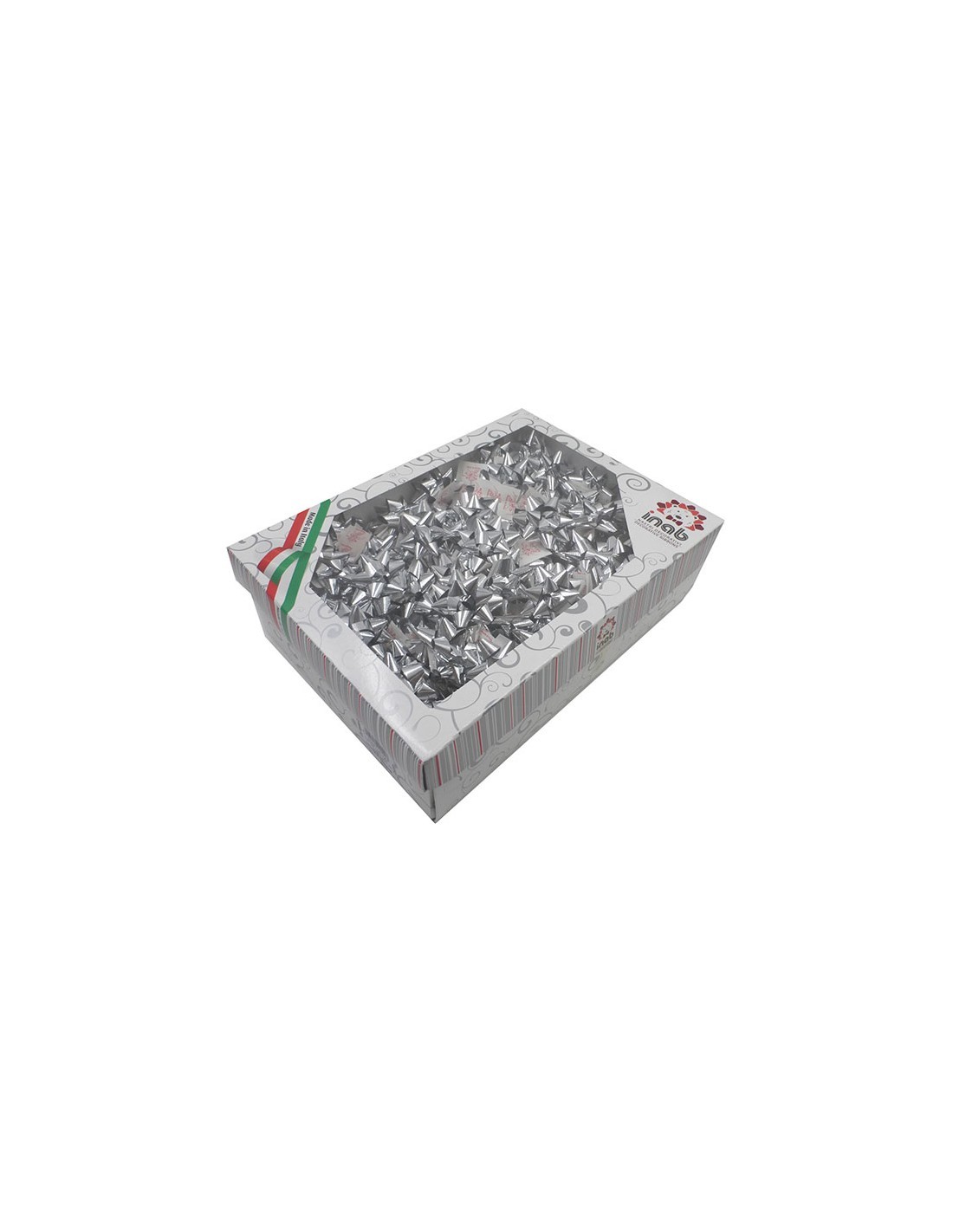 COCCARDA STELLA ARGENTO 10 MM su TreG Ingrosso