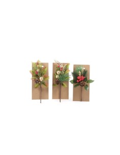 PICK 39777 NATALIZIO 17CM ASSORTITO su TreG Ingrosso
