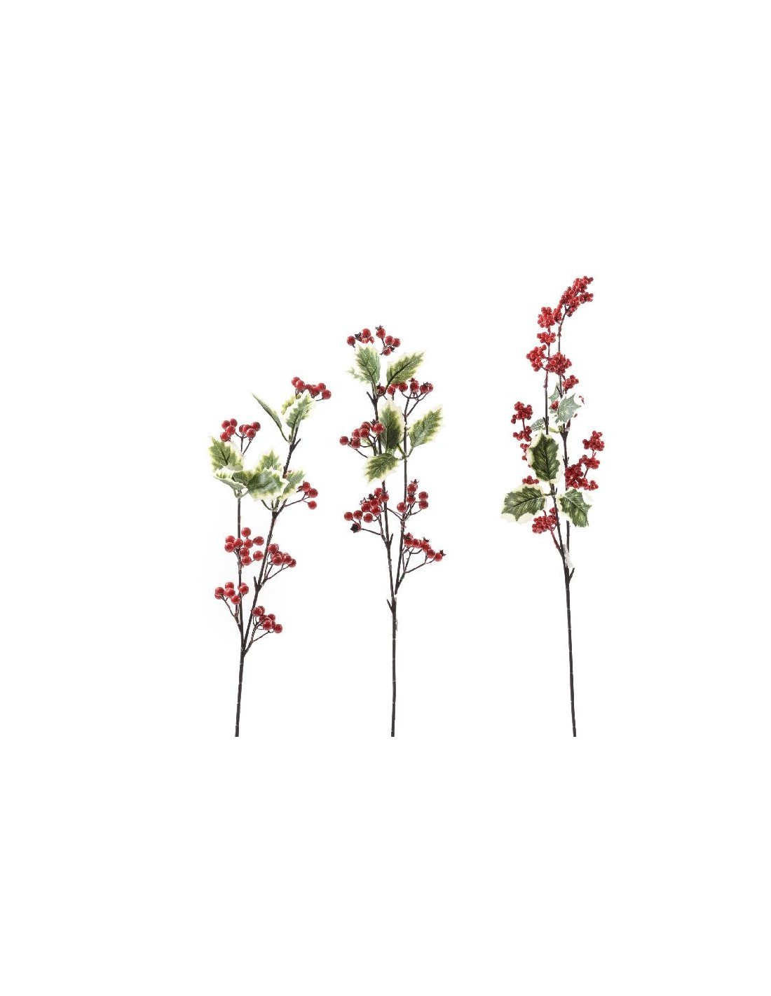 TRALCIO 26941 NATALIZIO BACCHE 70CM ASSORT su TreG Ingrosso