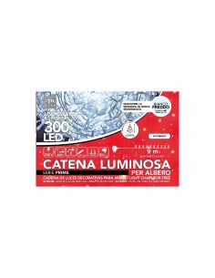 S/LUM 300 LED COLORE BIANCO 8 GIOCHI DA ESTERNO su TreG Ingrosso