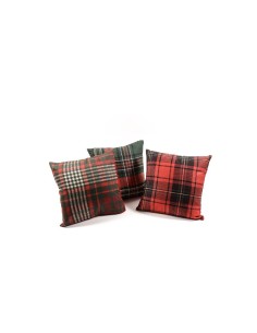 CUSCINO TARTAN LINE 45X45CM ASSORTITO su TreG Ingrosso