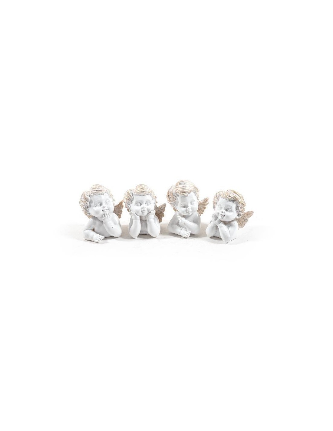 ANGELO IN RESINA 8X8X6CM ASSORTITO su TreG Ingrosso