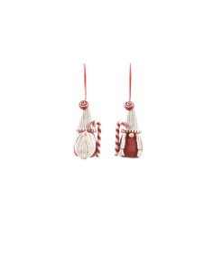 PENDENTE GNOMO ARGILLA MORBIDA 6X1,5,X12 CM ASSORTITO su TreG Ingrosso