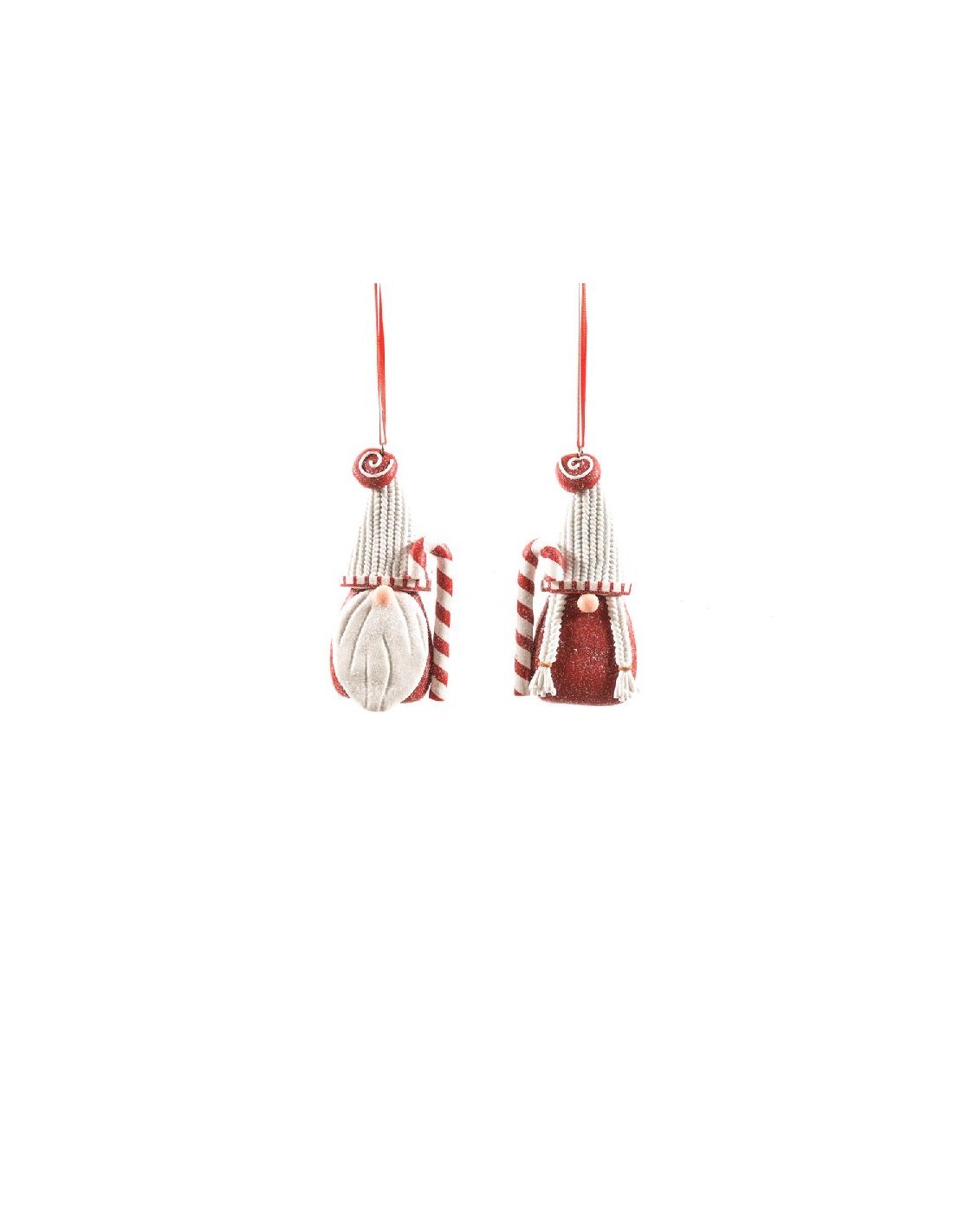 PENDENTE GNOMO ARGILLA MORBIDA 6X1,5,X12 CM ASSORTITO su TreG Ingrosso
