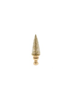 ALBERO CON BASE IN RESINA ORO 37X10X10CM su TreG Ingrosso