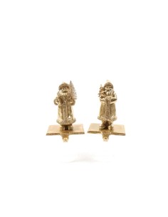 SUPPORTO PER CALZA BABBO ORO RESINA 17X11X8,5CM ASSORTITO su TreG I...