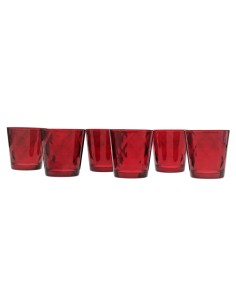 CONF 6 BICCHIERI KALEIDO 25CL LUSTRO ROSSO su TreG Ingrosso
