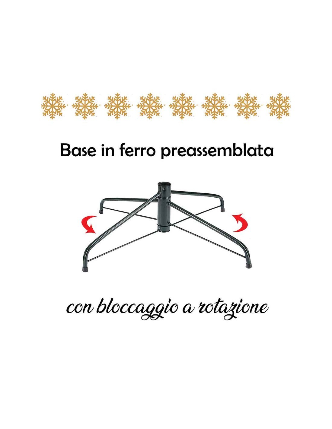 ALBERO DES ALPES 210 FLOCCATO FLORA su TreG Ingrosso