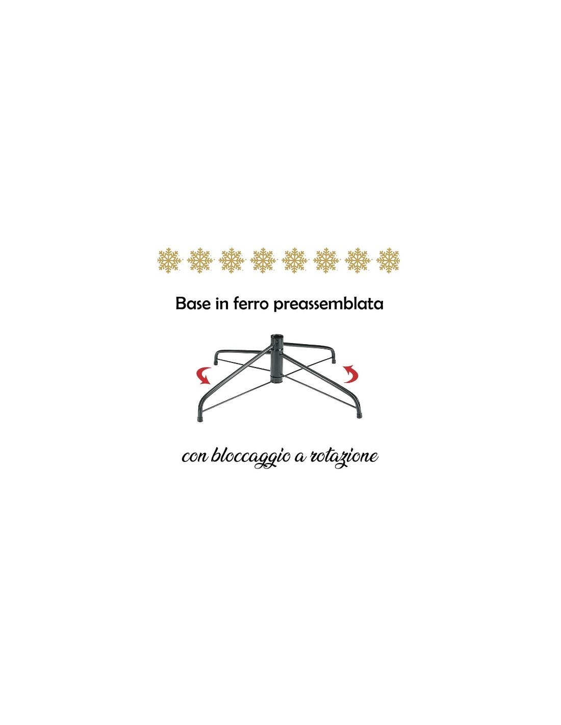 ALBERO DES ALPES 240 FLOCCATO FLORA su TreG Ingrosso