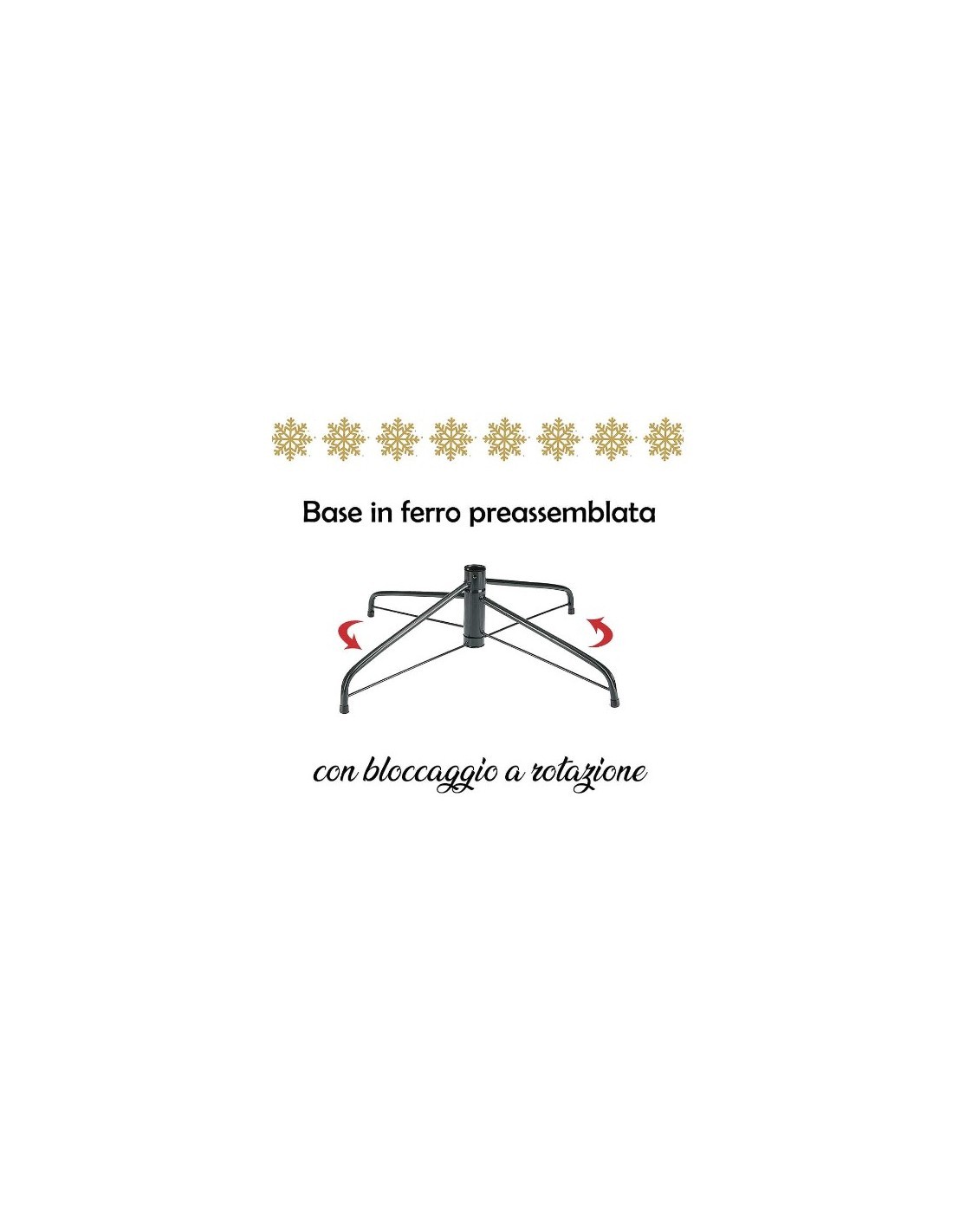 ALBERO GALAXY 240cm FLOCCATO CON GLITTER 14430 su TreG Ingrosso
